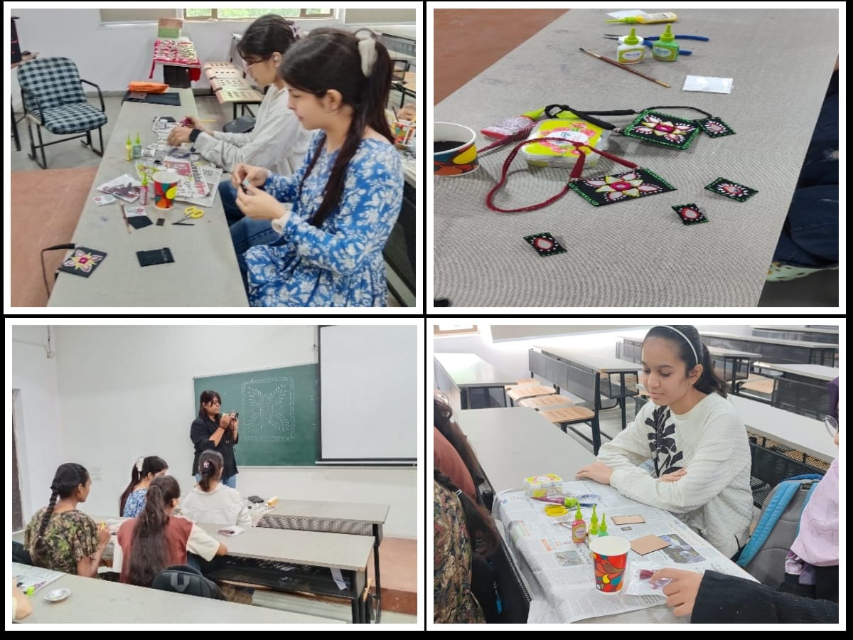 Jewellery Making Workshop Org by Women Development Cell