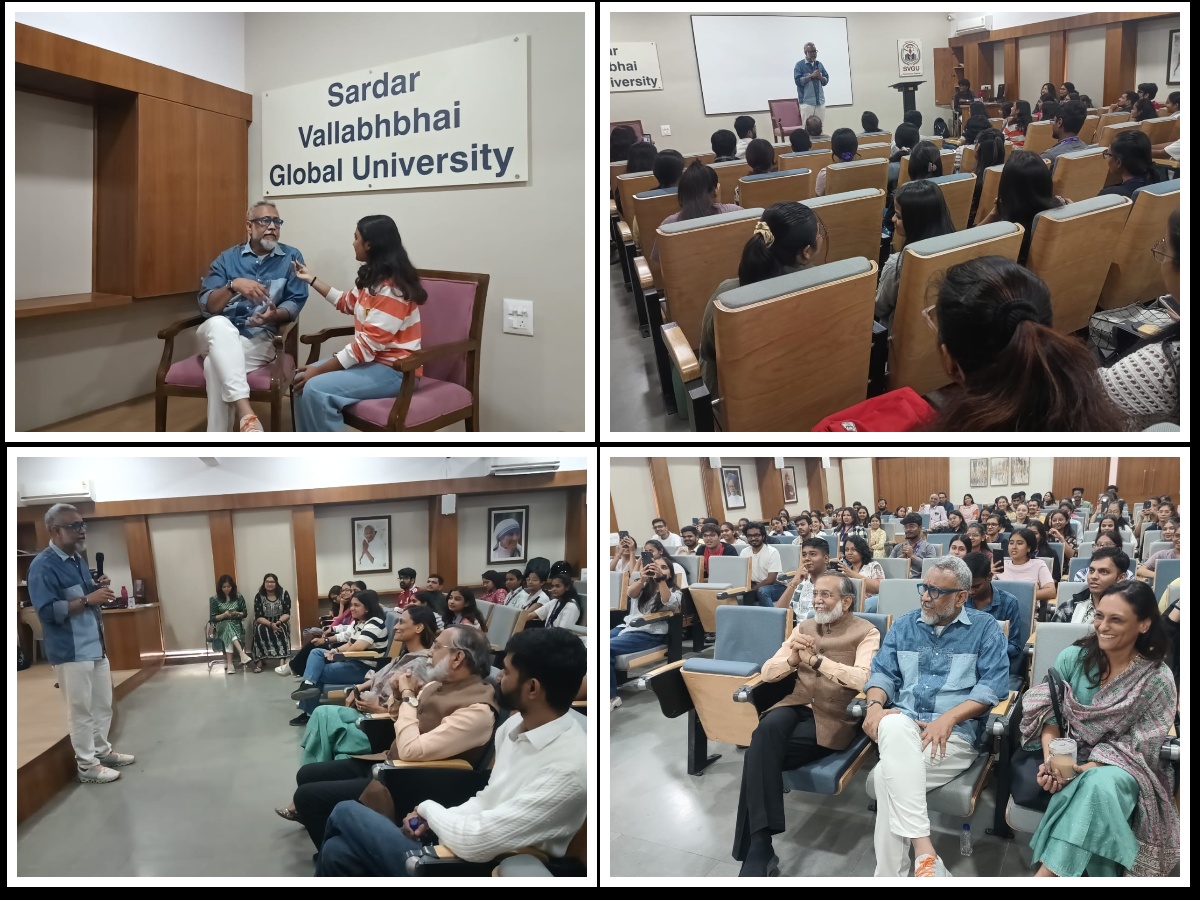 "Meet the Director: Anubhav Sinha" - session for Media and communication Studetnts