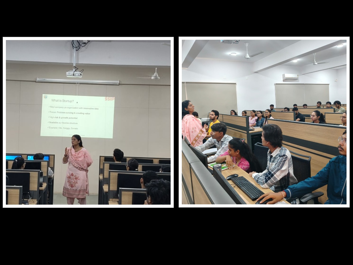 Session on Innovation in the AI Era for B Tech Students