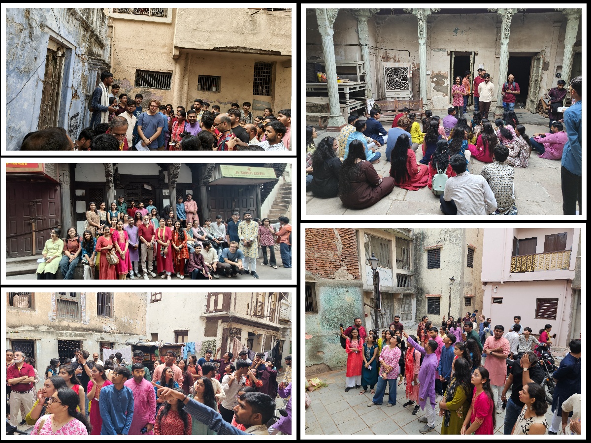 BBA student's Ahmedabad Heritage Walk - Sharing Joy, History and Experiences