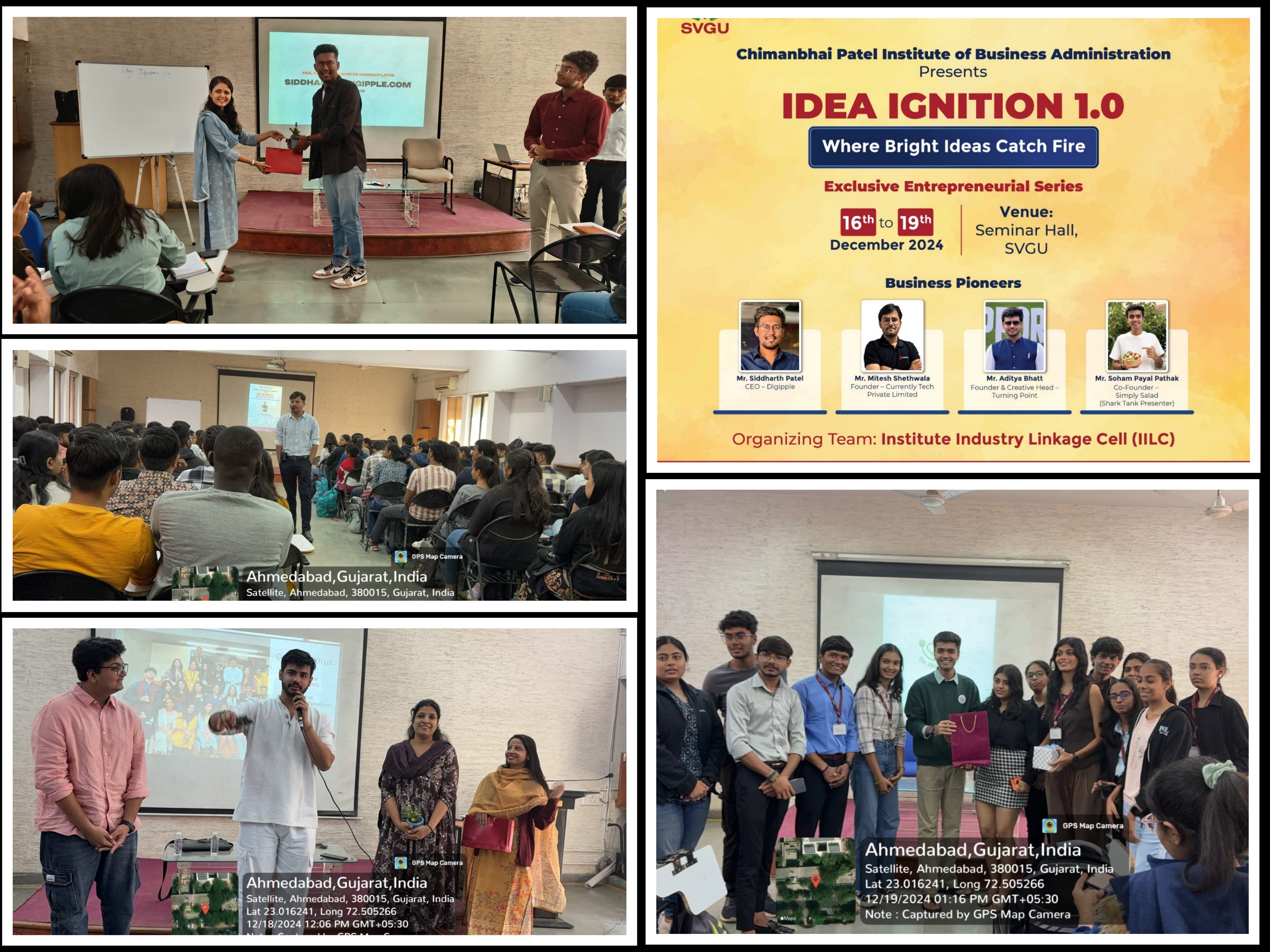 Idea Ignition 1.0 - Entrepreneurs Expert Talk Series