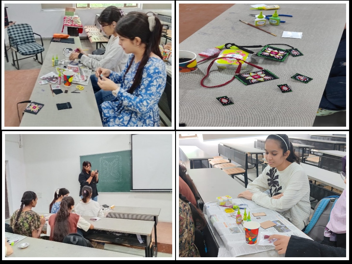 Jewellery Making Workshop Org by Women Development Cell