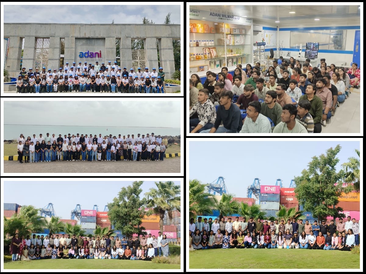 Industrial visit of MBA Students to the Adani Group's facilities in Mundra