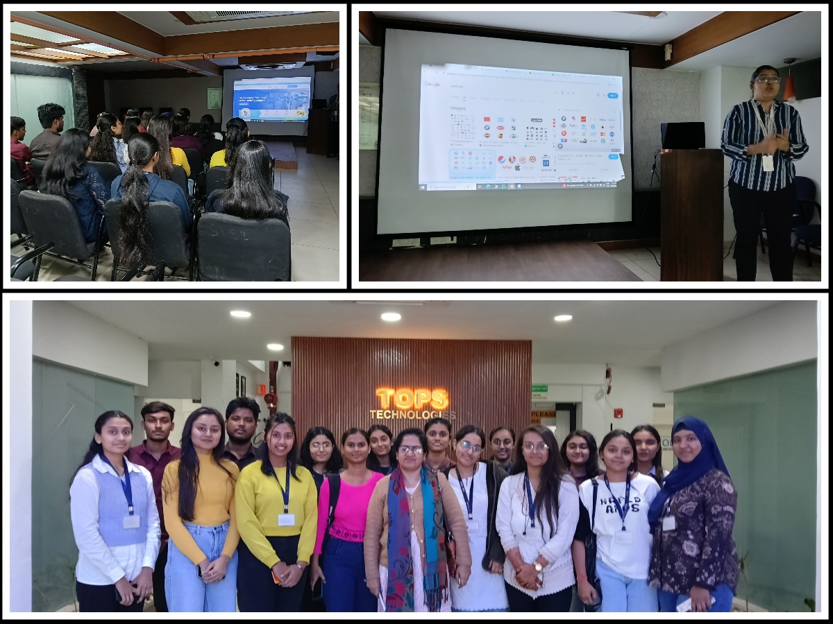 TOPS TECHNOLOGIES - BCA Student's Industrial Visit