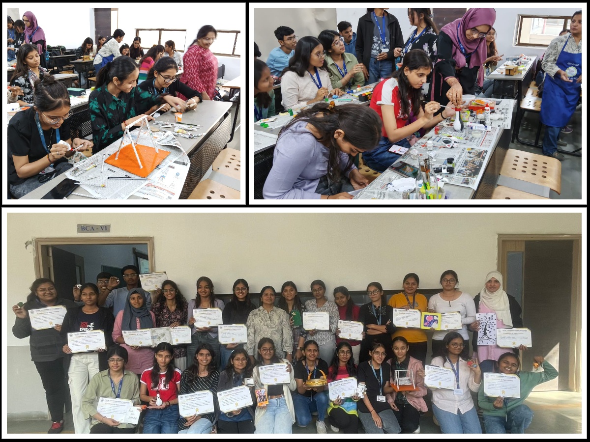 Best out of Waste Awareness Workshop for SVGU Students