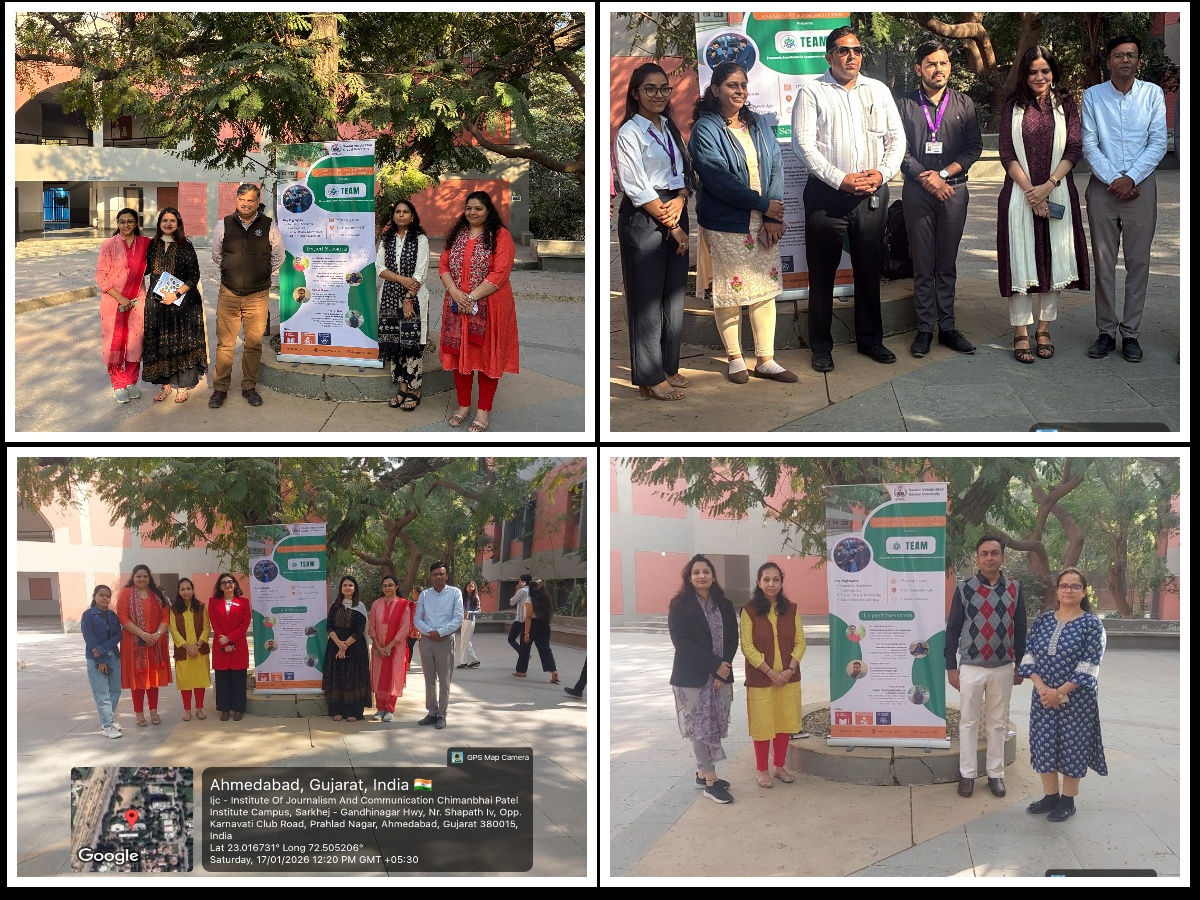 "TEAM" Expert Lecture Series to bridge the gap between industry and academia FOR MBA Students