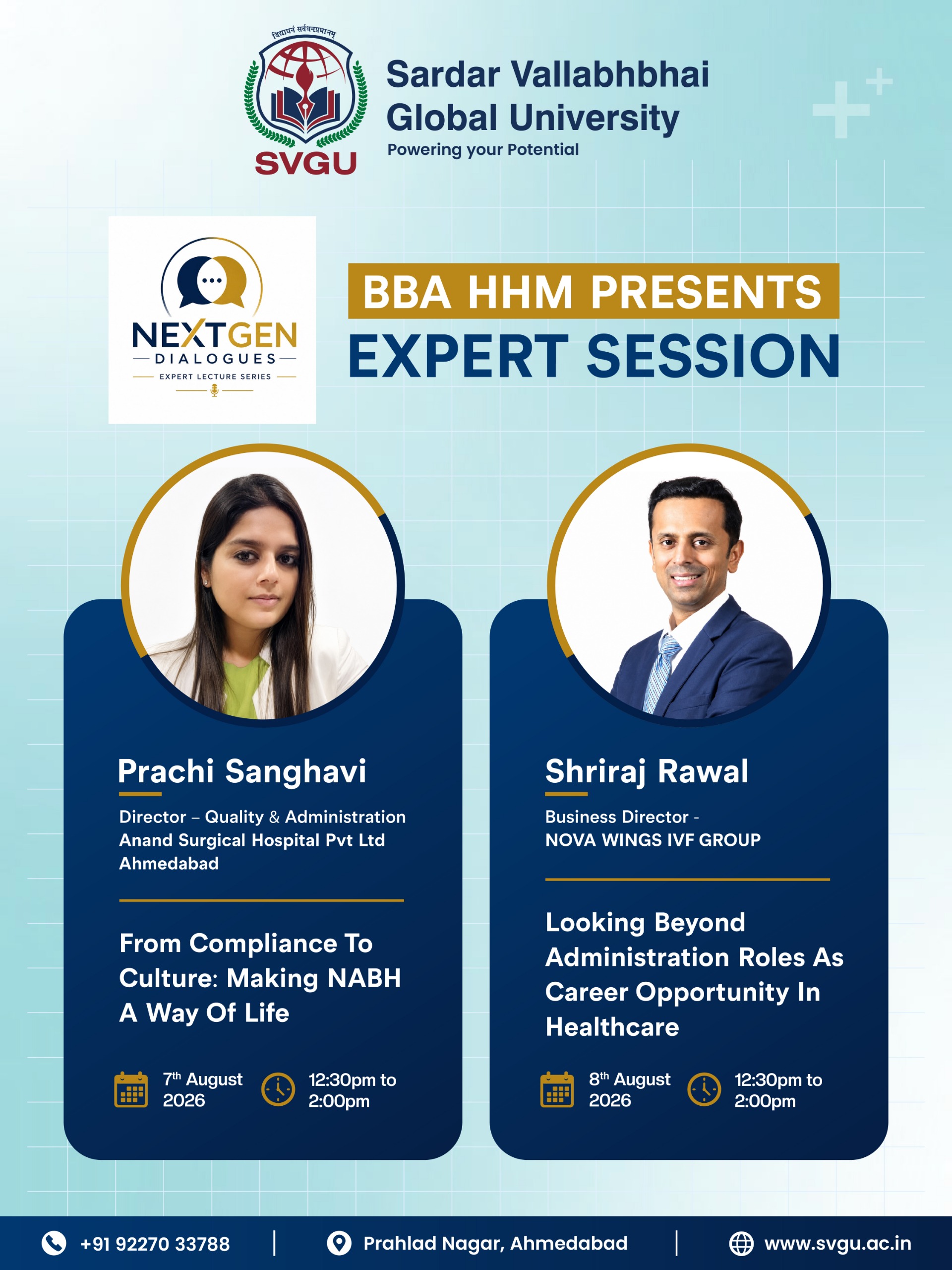 NEXTGEN DIALOGUES | Expert Lecture Series