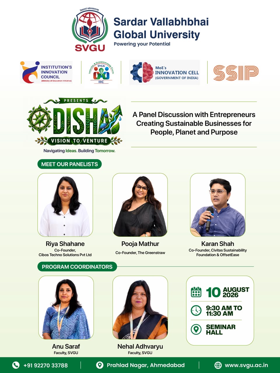 DISHA – Vision to Venture