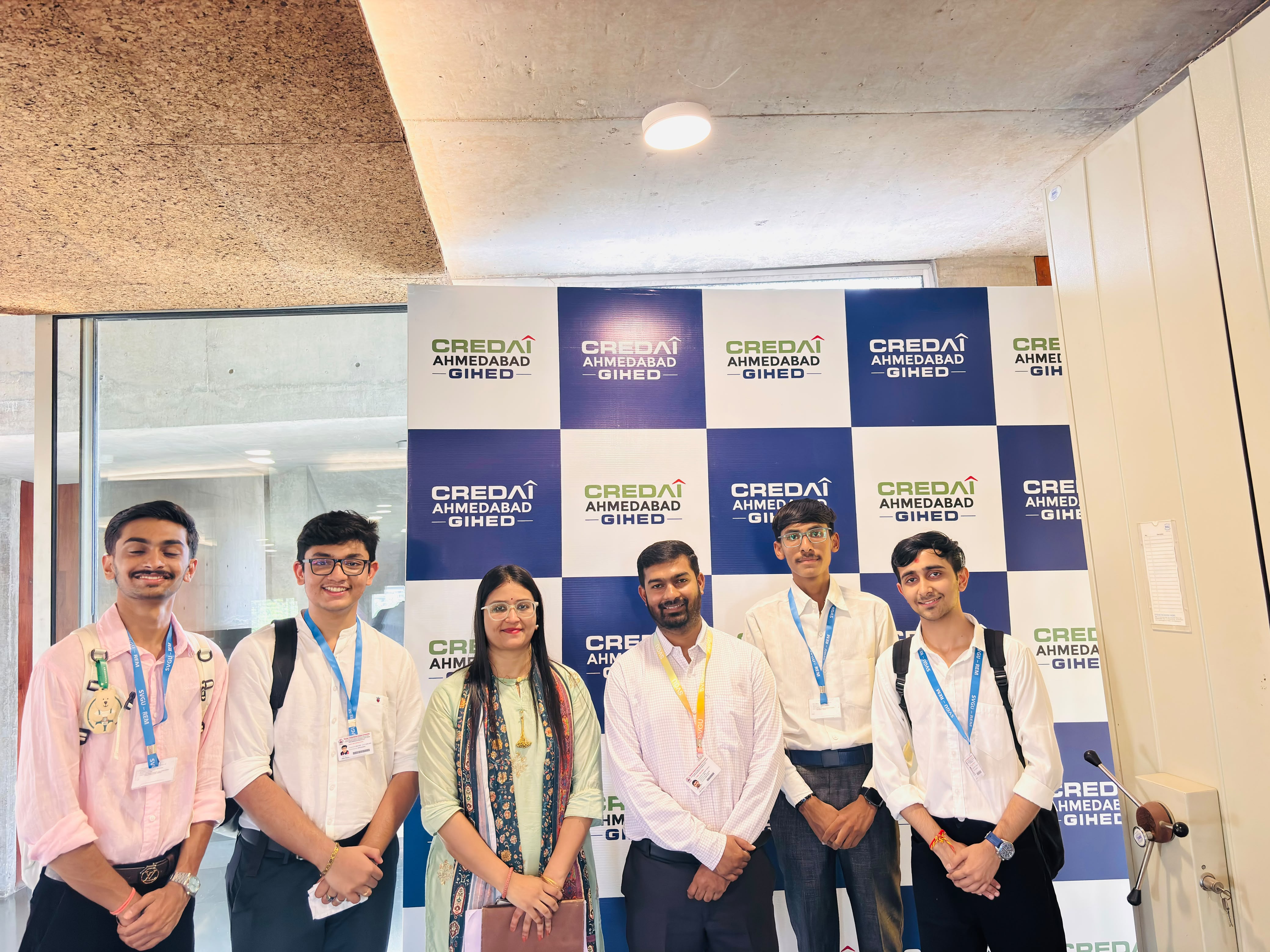 BBA Students Visit to CREDAI Ahmedabad — photo 4