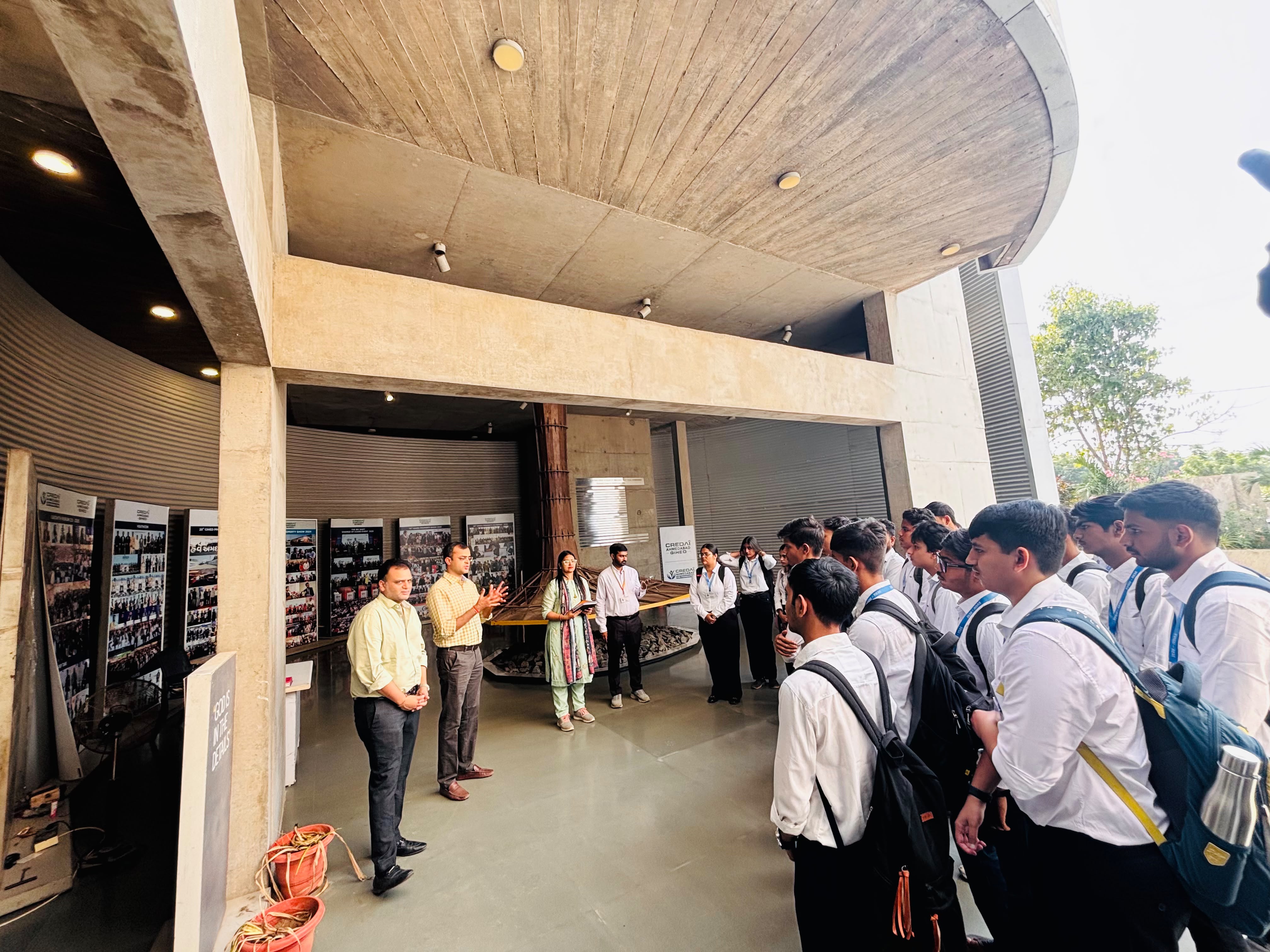 BBA Students Visit to CREDAI Ahmedabad — photo 3