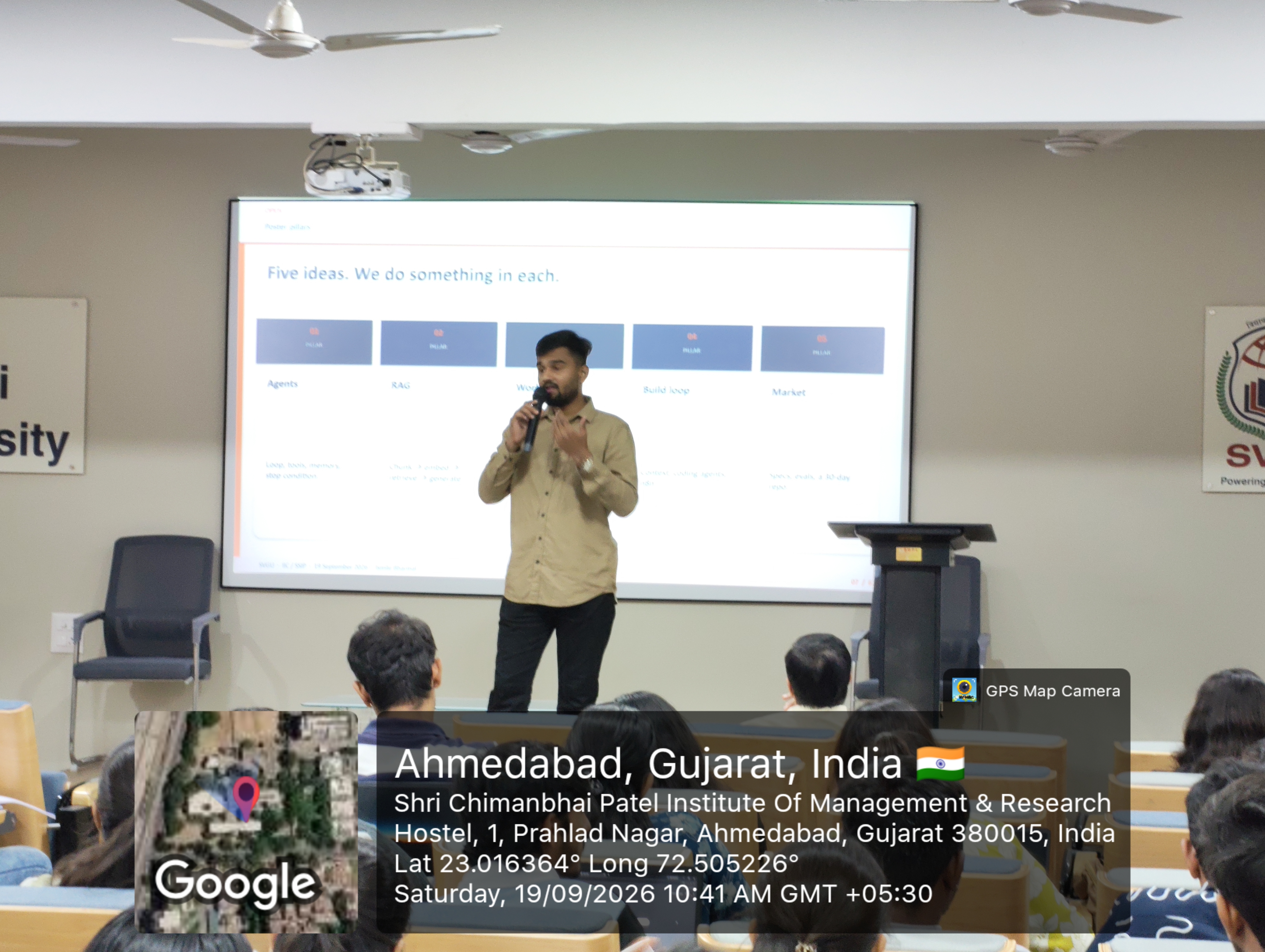 Workshop on "Building Intelligent Systems" organised by Institution Innovation Council