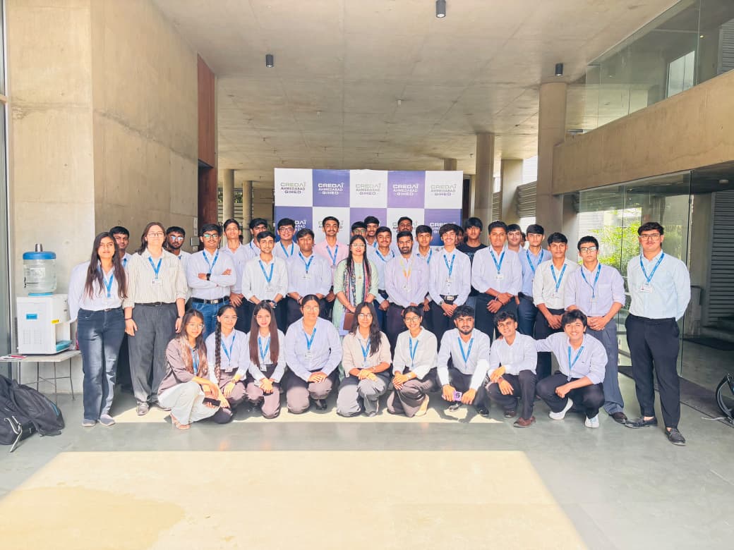 BBA Students Visit to CREDAI Ahmedabad — photo 2