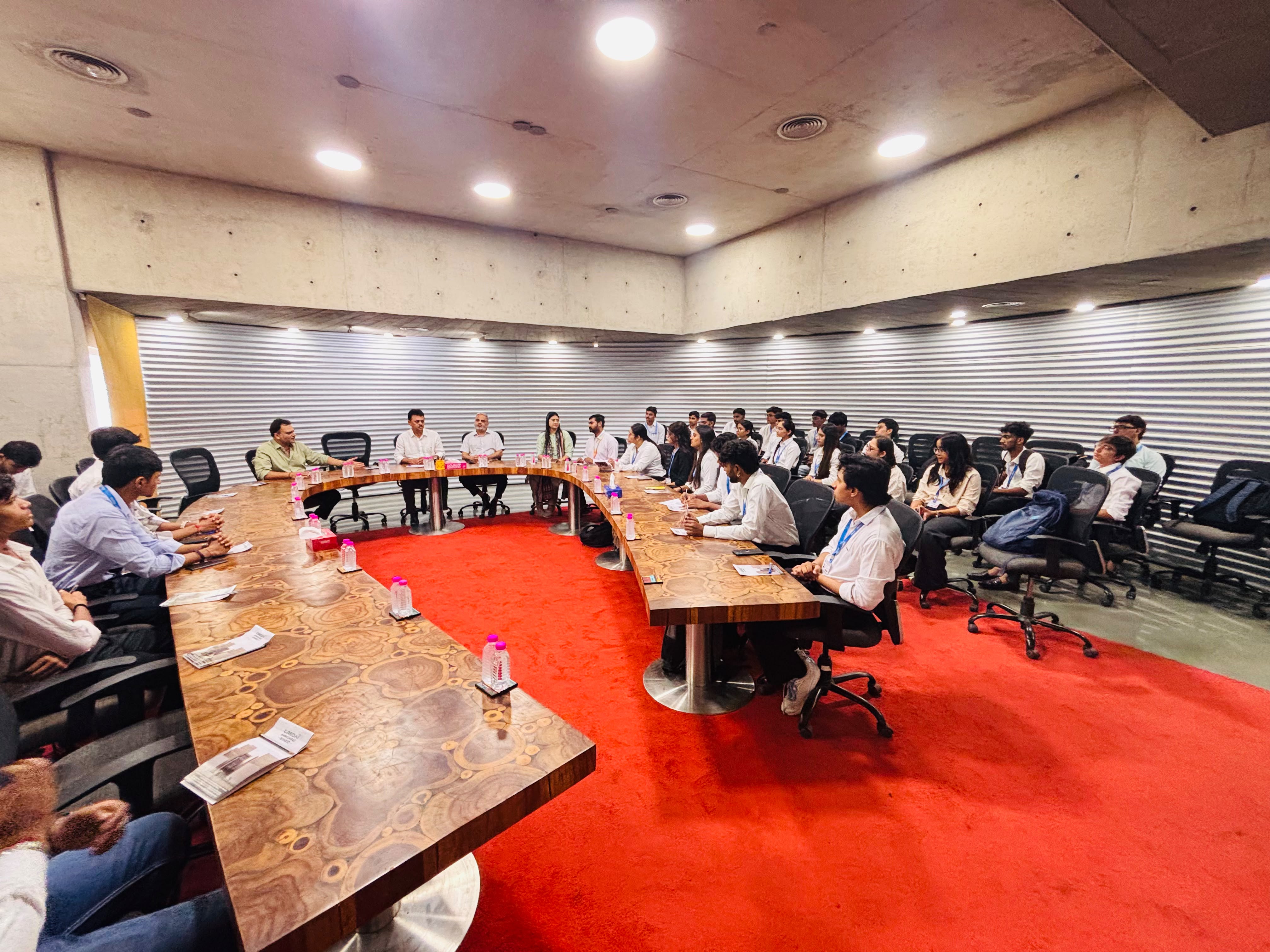 BBA Students Visit to CREDAI Ahmedabad — photo 1