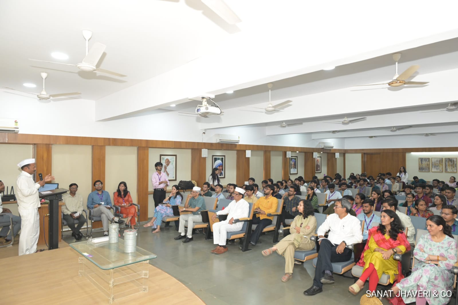 leadership session by Mumbai Dabbalwala for MBA Students — photo 4