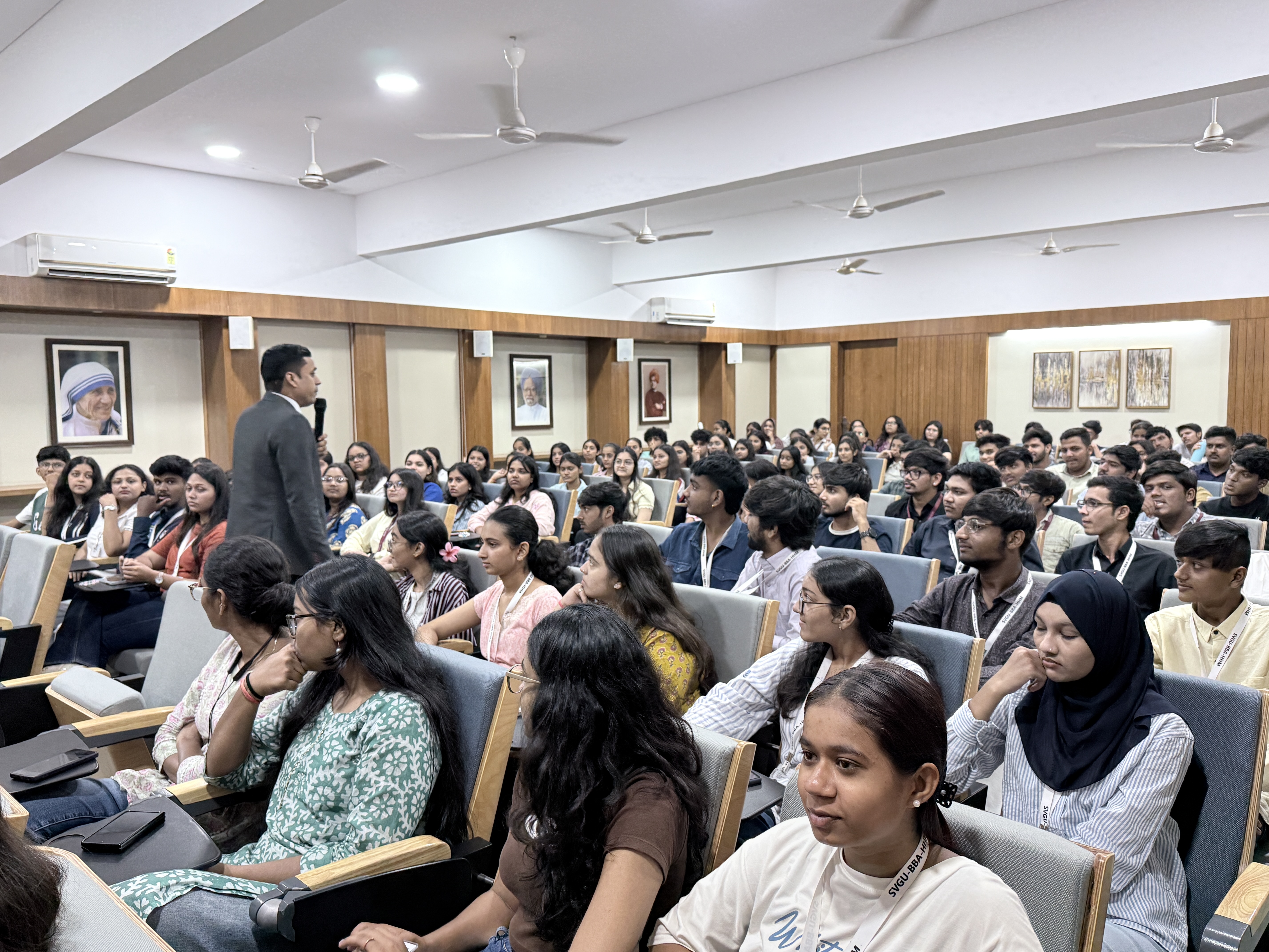 Session on “Professionalism & Values – Building Careers with Integrity, Purpose and Impact,” for BBA-HHM — photo 4