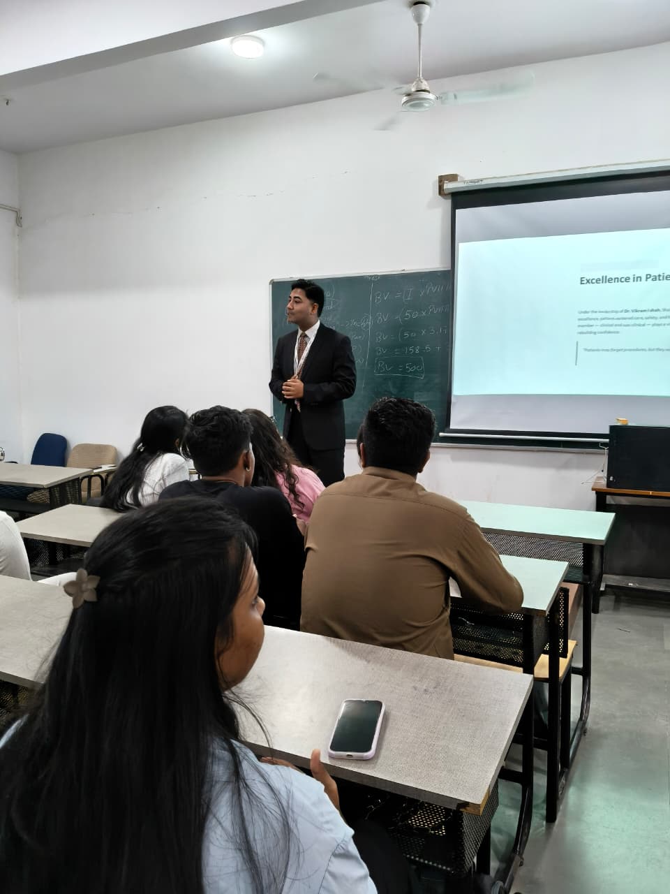 Expert Session on “Patient Care Service” for BBA-HHM Students — photo 1