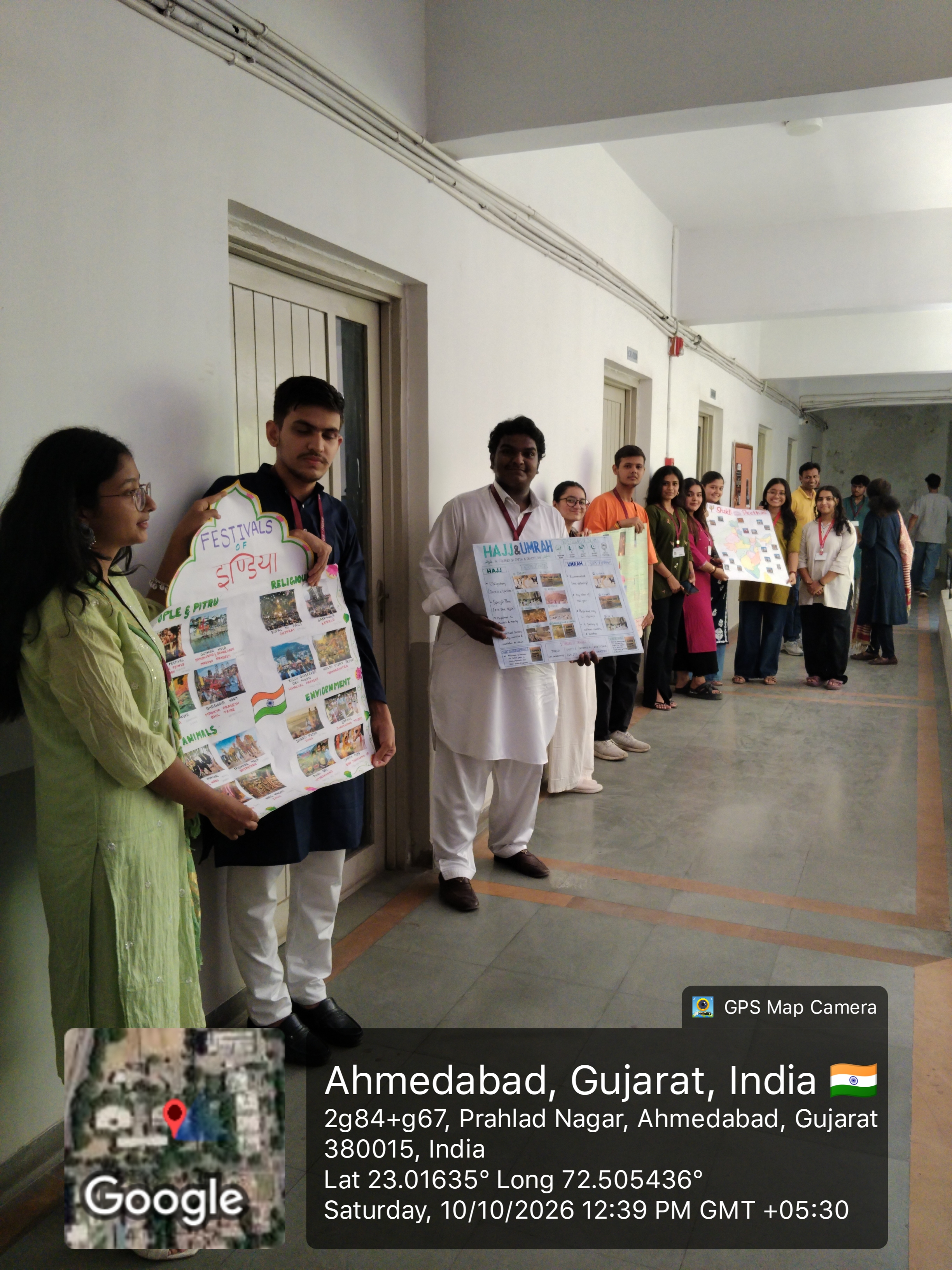 organised “Rang-E-Bharat – Celebrating Indian Culture”, a student poster presentation activity — photo 3