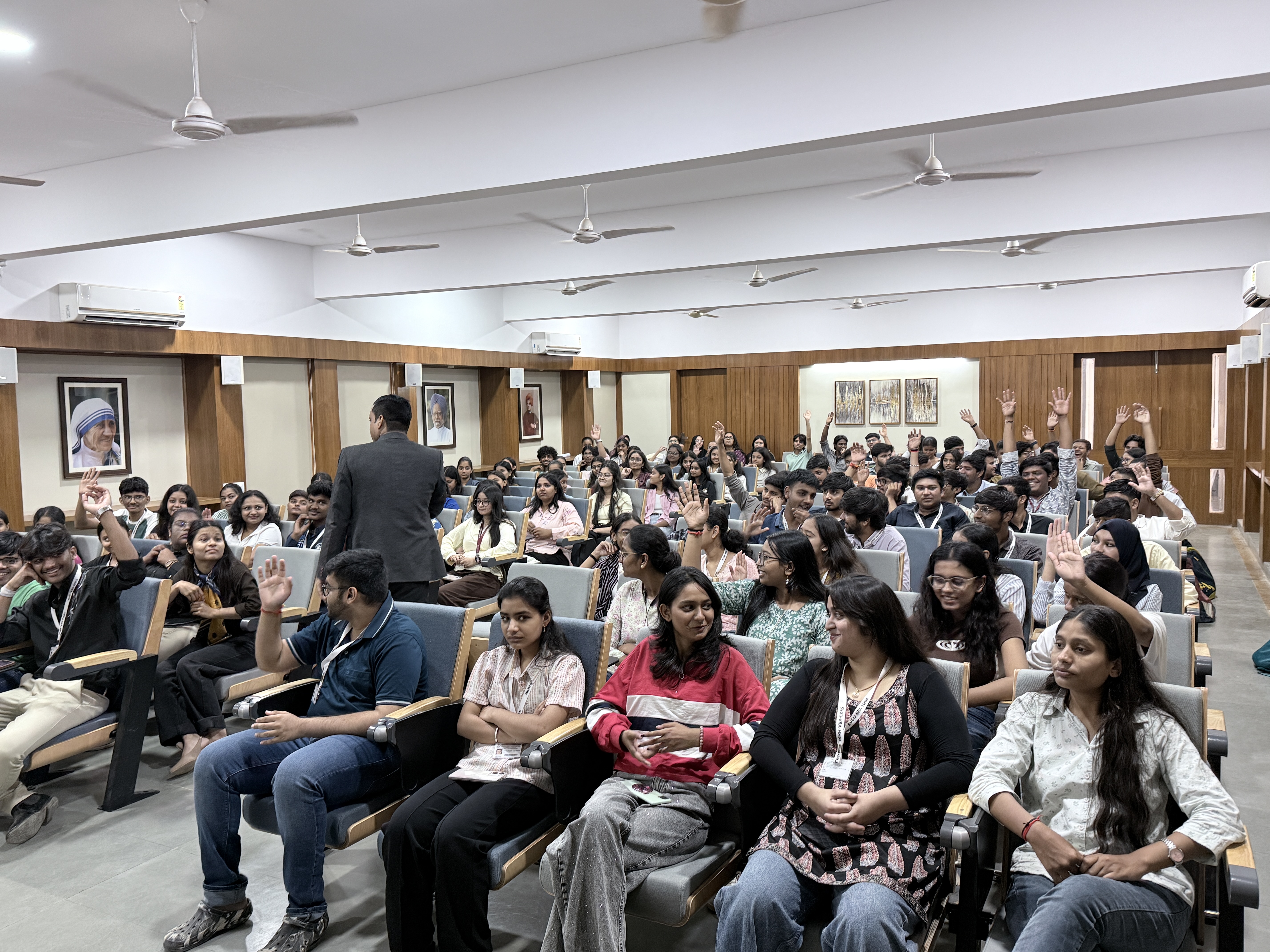 Session on “Professionalism & Values – Building Careers with Integrity, Purpose and Impact,” for BBA-HHM — photo 1